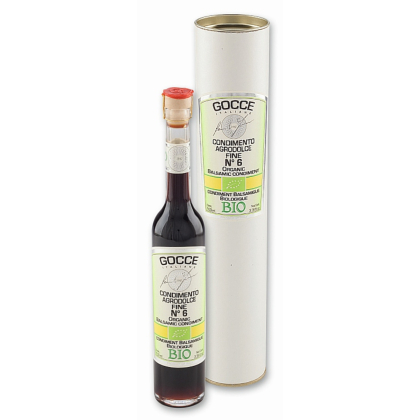 Condiment Balsamique de Modène Gocce Bio N°6 100ml