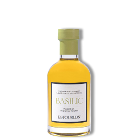 Huile d'Olive Château d'Estoublon Basilic - 20 cl